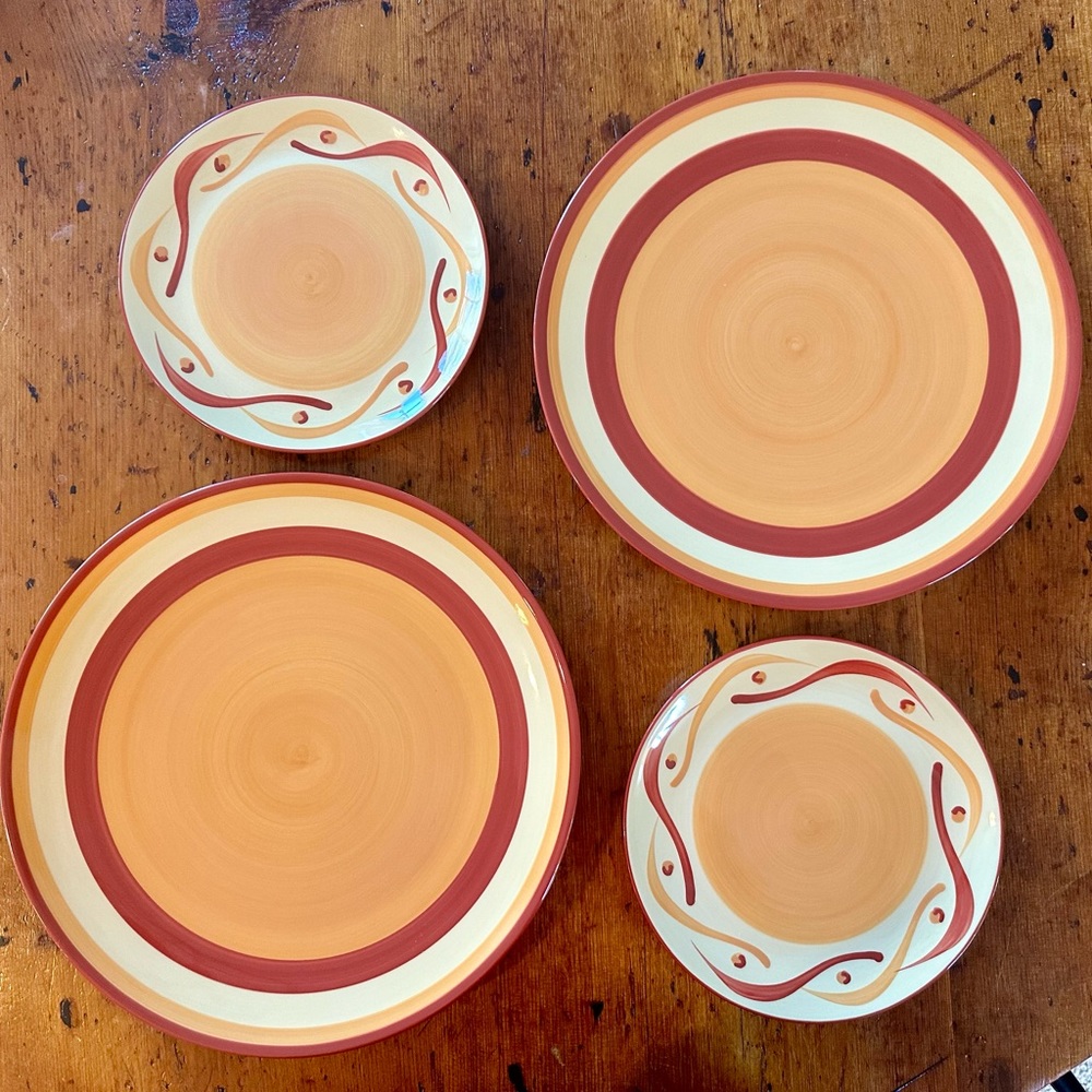 SLAH Gail Pittman Siena Plates